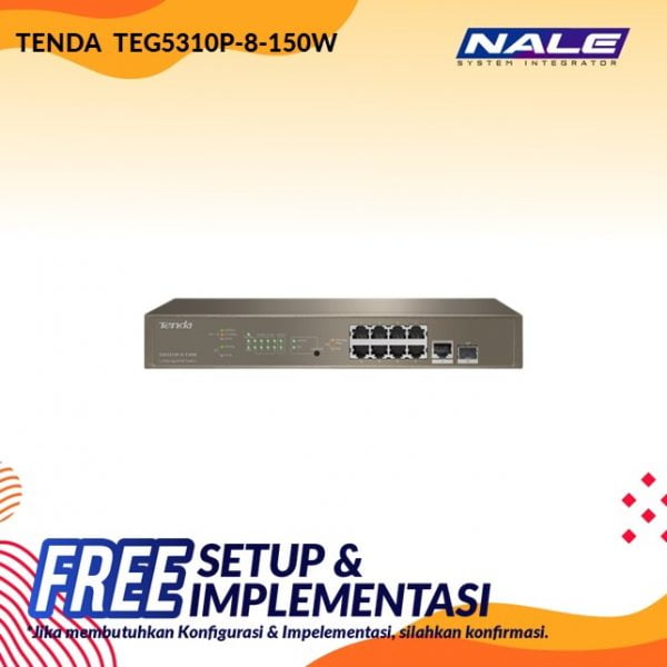 TENDA TEG5310P-8-150W