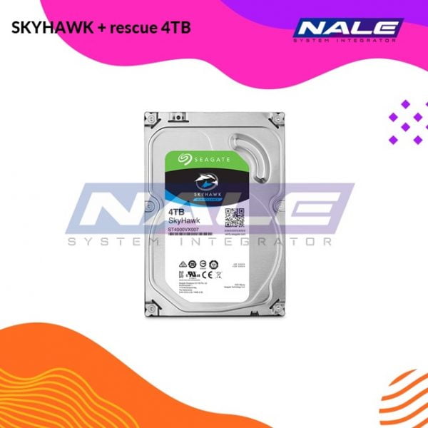 Seagate SKYHAWK + rescue 4TB