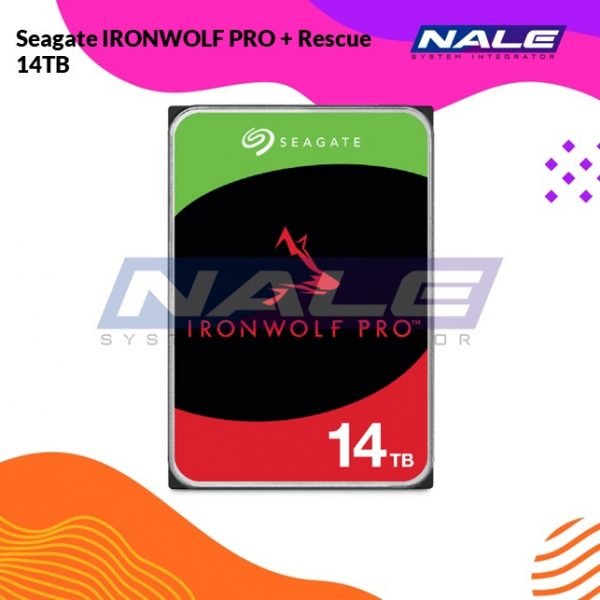 Seagate IRONWOLF PRO + Rescue 14TB