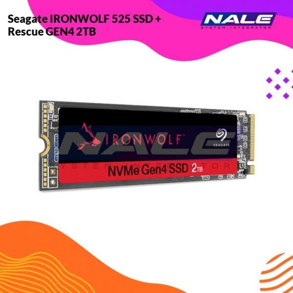 Seagate IRONWOLF 525 SSD + Rescue GEN4 2TB