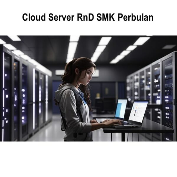 Cloud Server RnD SMK vCPU 16 Core Ram 32 GB Storage 500 GB NVME Per Bulan
